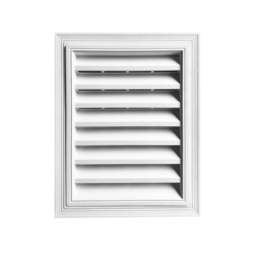 사각환기창 앞면